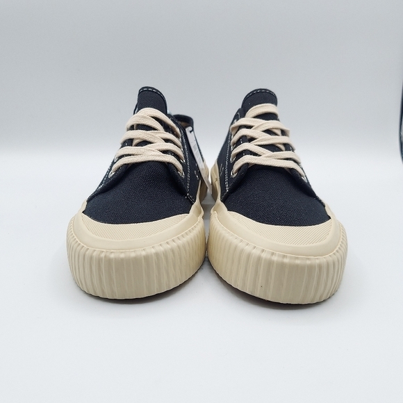 Guffy The Spicewood Black Low Top Cap Toe Canvas Sneaker Shoes Women's US 8.5 - Picture 6 of 14